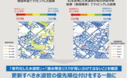 水道管劣化をAI分析